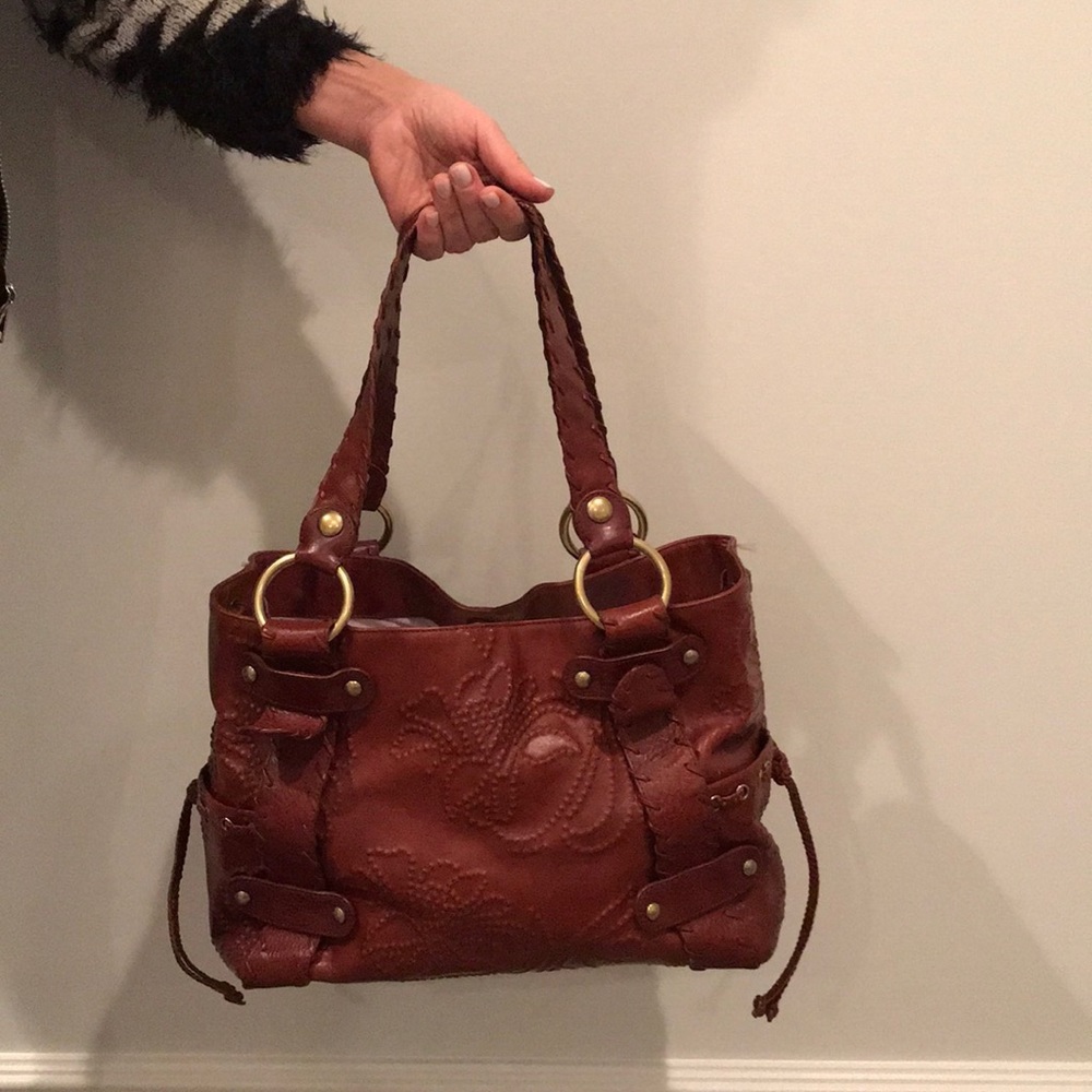 Kooba brown leather bag